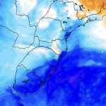 Ar frio traz -8ºC na Argentina e chega ao Rio Grande do Sul com vento