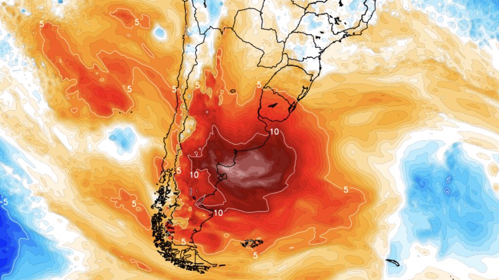 <span class="entry-title-primary">Bolha de ar quente segue derrubando recordes históricos de calor na Argentina</span> <h2 class="entry-subtitle">Massa de ar muito quente persiste sobre o Centro da Argentina e traz sequência de dias com recordes históricos de calor para outubro</h2>