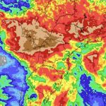 Previsão do tempo – Tendência de chuva para sete dias (9/10/2021)