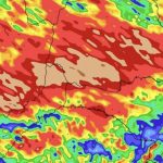 Alto risco de temporal durante onda de tempestades no Sul do Brasil
