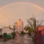 As cores no céu da Grande Porto Alegre