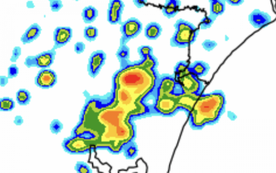 Previsão do tempo – Chuva retorna para parte do Rio Grande do Sul Instabilidade na segunda metade desta quinta deve atingir principalmente cidades do Nordeste gaúcho como da Serra e o Litoral Norte