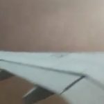 Passageiros relatam medo em voo que cruzou a tempestade de areia