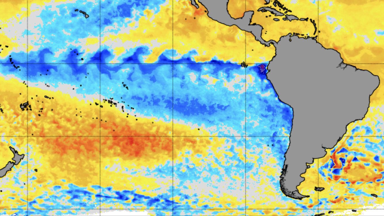 <span class="entry-title-primary">La Niña está de volta – Oficial</span> <h2 class="entry-subtitle">Fenômeno La Niña no Pacífico influenciará o clima do verão pelo segundo verão seguido em ocorrência conhecida como "mergulho duplo"</h2>