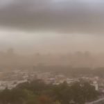Nova tempestade de poeira no Centro-Oeste do Brasil