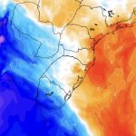 Massa de ar frio provoca neve no Centro da Argentina e trará noites frias