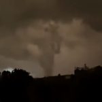 Vídeos mostram a força dos temporais deste fim de semana