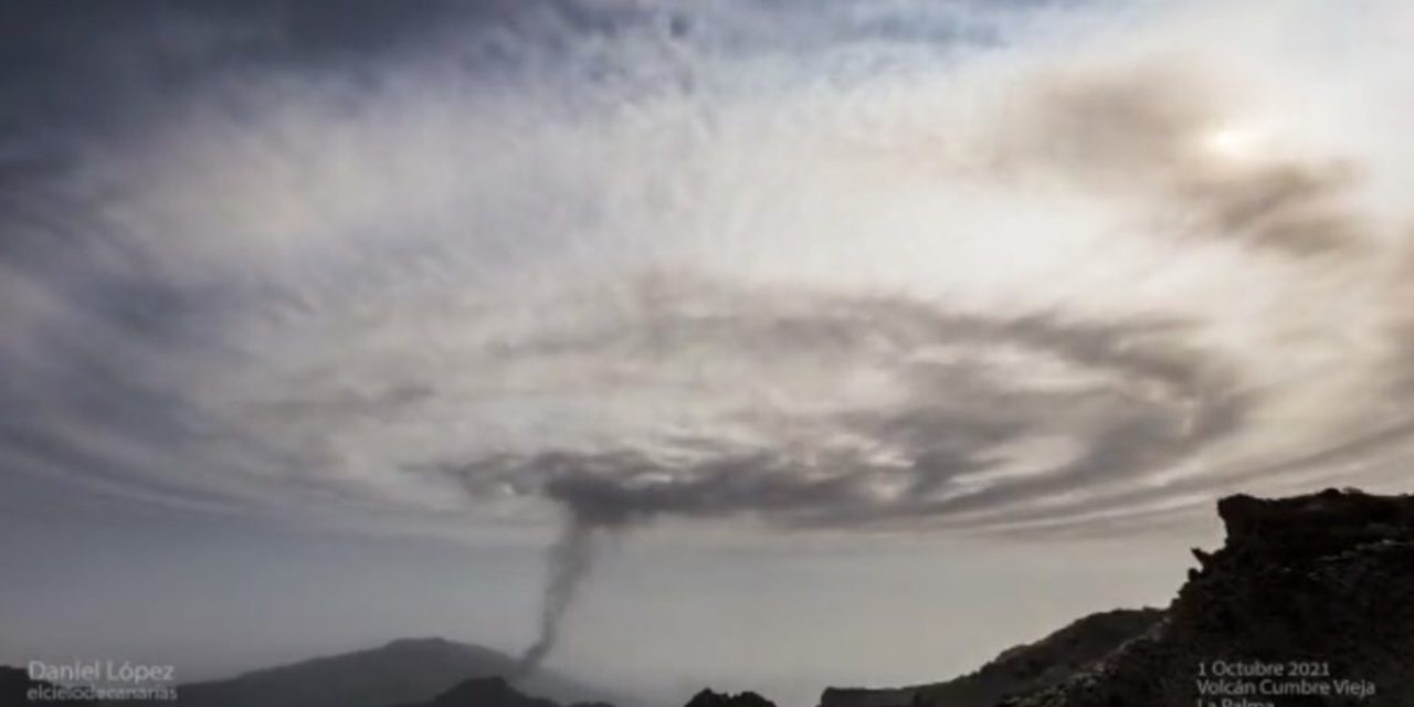 <span class="entry-title-primary">Inversão térmica na atmosfera sobre o vulcão em La Palma impressiona os cientistas</span> <h2 class="entry-subtitle">Fenômeno da inversão é bastante conhecido da ciência e erupção acabou proporcionando uma visualização rara sobre um vulcão ativo</h2>