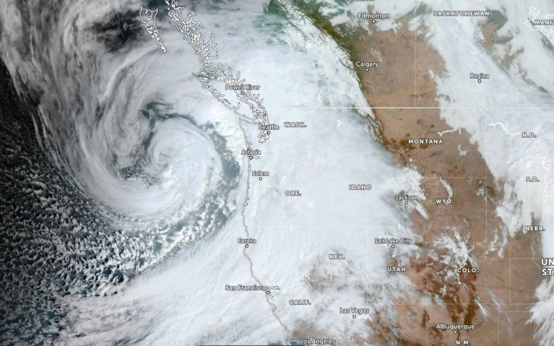 Ciclone bomba na costa Oeste dos Estados Unidos pode ter força recorde Levantamento do National Weather Service mostra que jamais foi observado ciclone tão intenso na costa Noroeste dos Estados Unidos