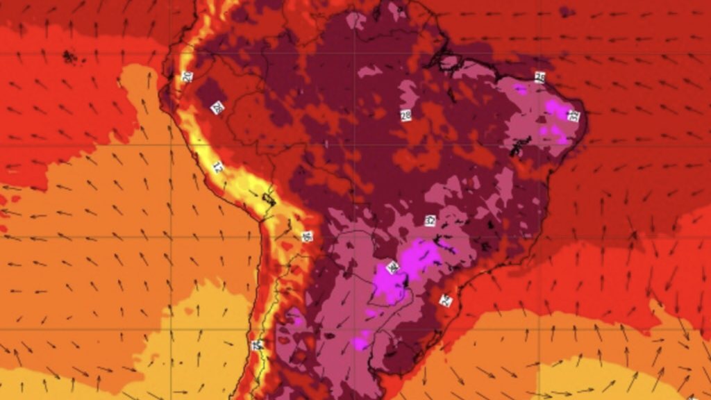 <span class="entry-title-primary">Calor volta a se aproximar dos 40ºC nesta quarta-feira</span> <h2 class="entry-subtitle">Segunda-feira foi o segundo dia mais quente do ano, hoje o calor cedeu e manhã retorna com força ao Oeste do Sul do Brasil </h2>