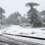 Neve traz paisagens deslumbrantes no meio de novembro na Argentina