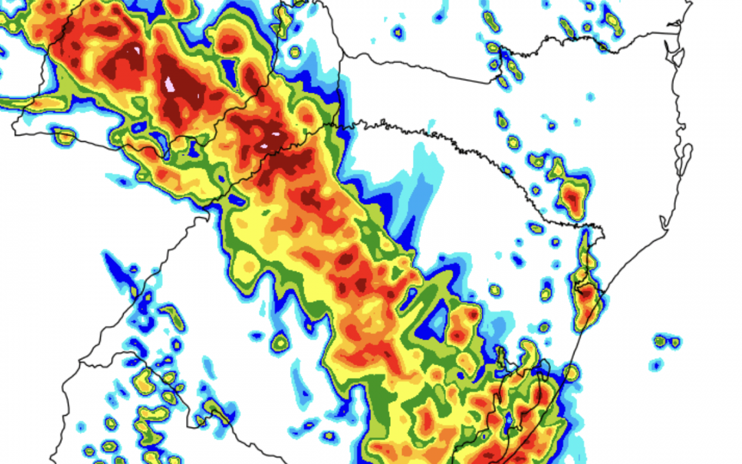 Vendaval é o maior risco durante a formação do ciclone amanhã e sexta Uma linha de instabilidade vai avançar pelos três estados do Sul do Brasil com temporais isolados que podem trazer vendavais