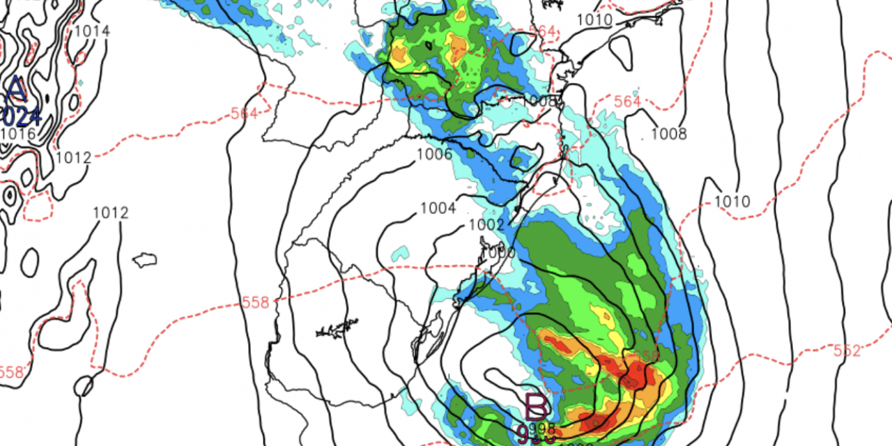 <span class="entry-title-primary">Ciclone extratropical se formará no Sul do Brasil com tempestades</span> <h2 class="entry-subtitle">Centro de baixa pressão se aprofundará entre quinta e sexta-feira e dará origem a um ciclone que deve gerar temporais </h2>