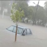 Ciclone traz inundações e alaga cidades no Uruguai