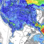 ZCAS provocará muita chuva em parte do Brasil no começo de dezembro