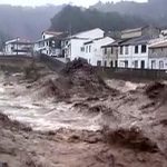 Chuva de até mil milímetros em apenas um mês traz inundações nos Açores