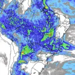 Previsão do tempo para o Brasil – Chuva segue no Rio de Janeiro