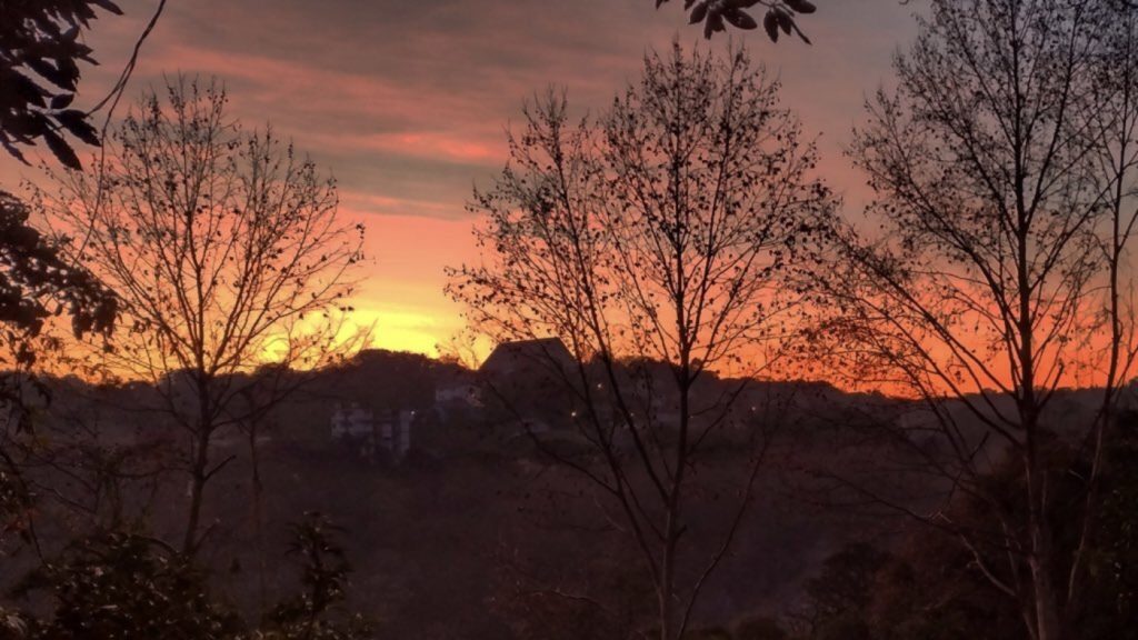 Mais um amanhecer muito frio para novembro no Sul do Brasil
