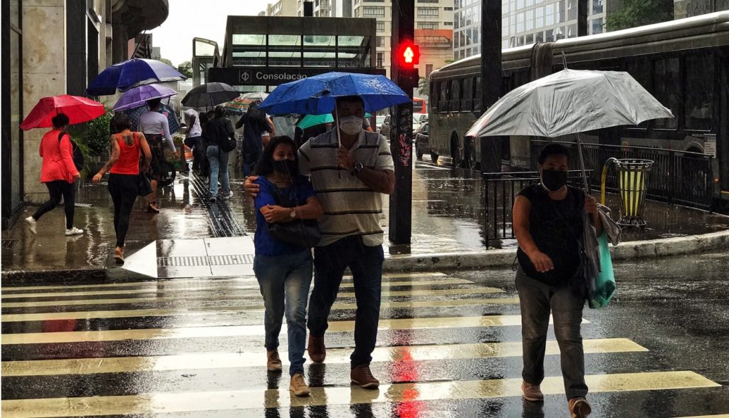 Previsão para São Paulo é de chuva e frio com frente fria a partir de amanhã