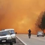 Verão de alto risco de incêndios florestais no Uruguai