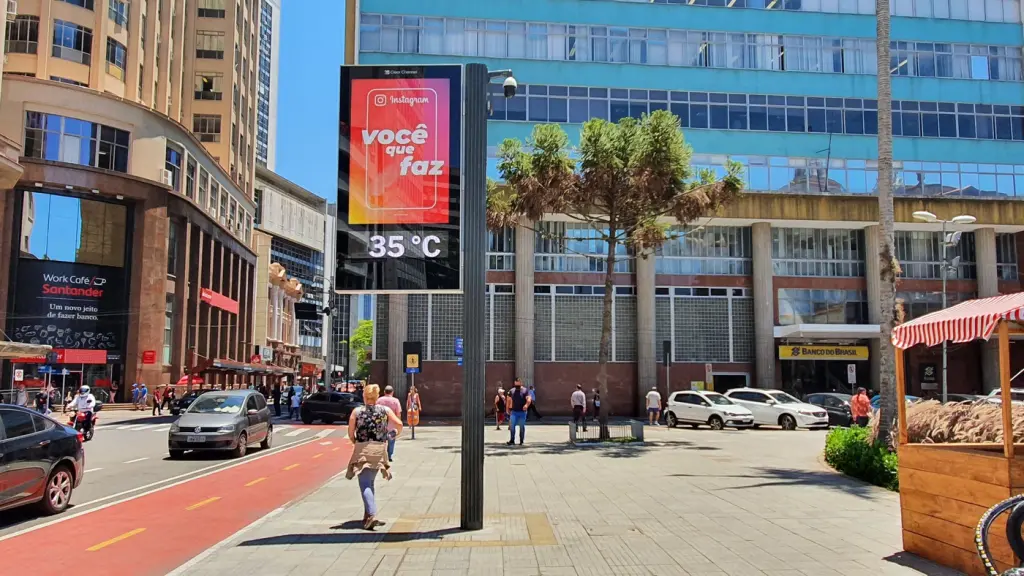 Virada de estação com três dias seguidos de calor ao redor de 40ºC