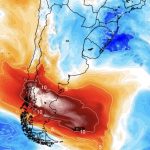 Calor extremo no Chile e Patagônia da Argentina supera a escala