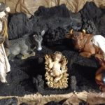 Jesus nasce em meio à lava e cinzas do vulcão em La Palma