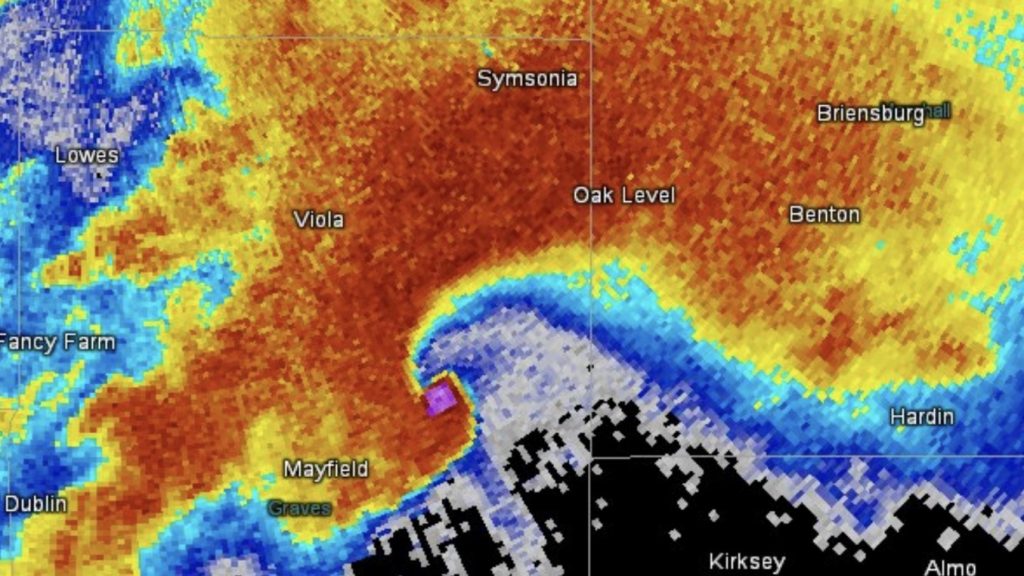 Tornado pode ter sido o pior desde 1957 em dezembro nos EUA