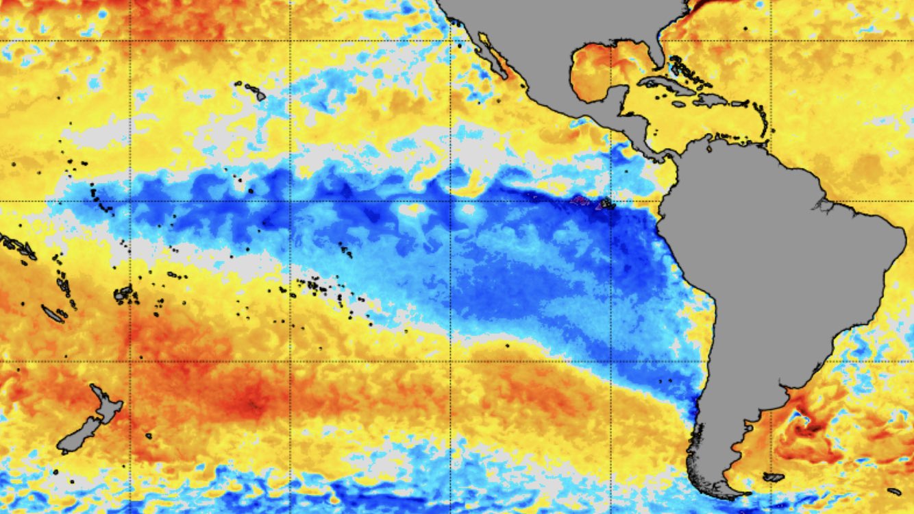 <span class="entry-title-primary">Ano termina com fenômeno La Niña em intensidade moderada</span> <h2 class="entry-subtitle">Episódio atual da La Niña está ao redor do seu pico de intensidade e efeitos do fenômeno devem perdurar até o outono</h2>