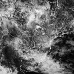 Um “mar de nuvens” e umidade sobre o Centro-Sul do Brasil