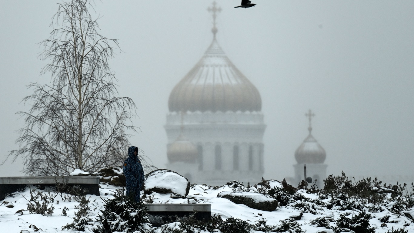 Frio extremo na Rússia: termômetros marcam -67ºC