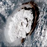 Onda de choque do vulcão de Tonga percorre o mundo e chega ao Brasil