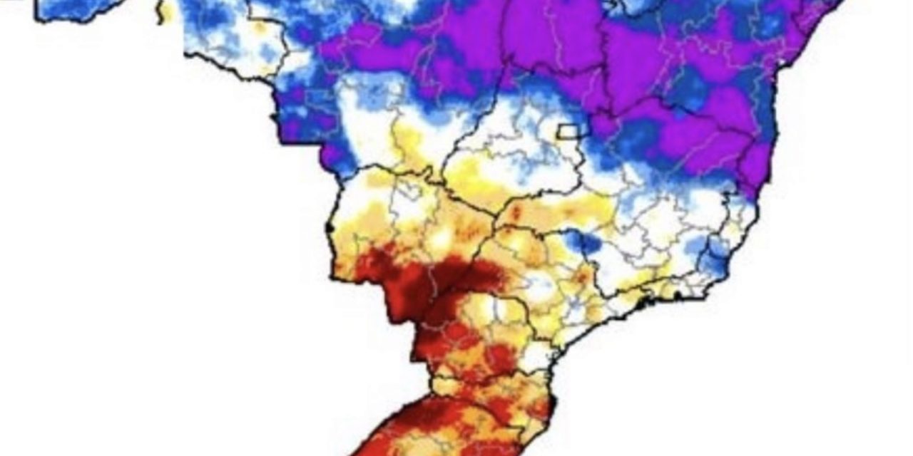 <span class="entry-title-primary">Um país dividido pela chuva</span> <h2 class="entry-subtitle">Mato Grosso do Sul e os estados do Sul enfrentam emergência por estiagem enquanto do Centro para o Norte do Brasil a calamidade é gerada pelo excesso de chuva </h2>