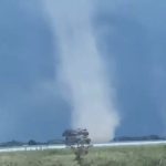 RS tem trombas d´água no quarto dia seguido acima de 40ºC