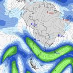Uma barreira que traz calor extremo e chuva em excesso