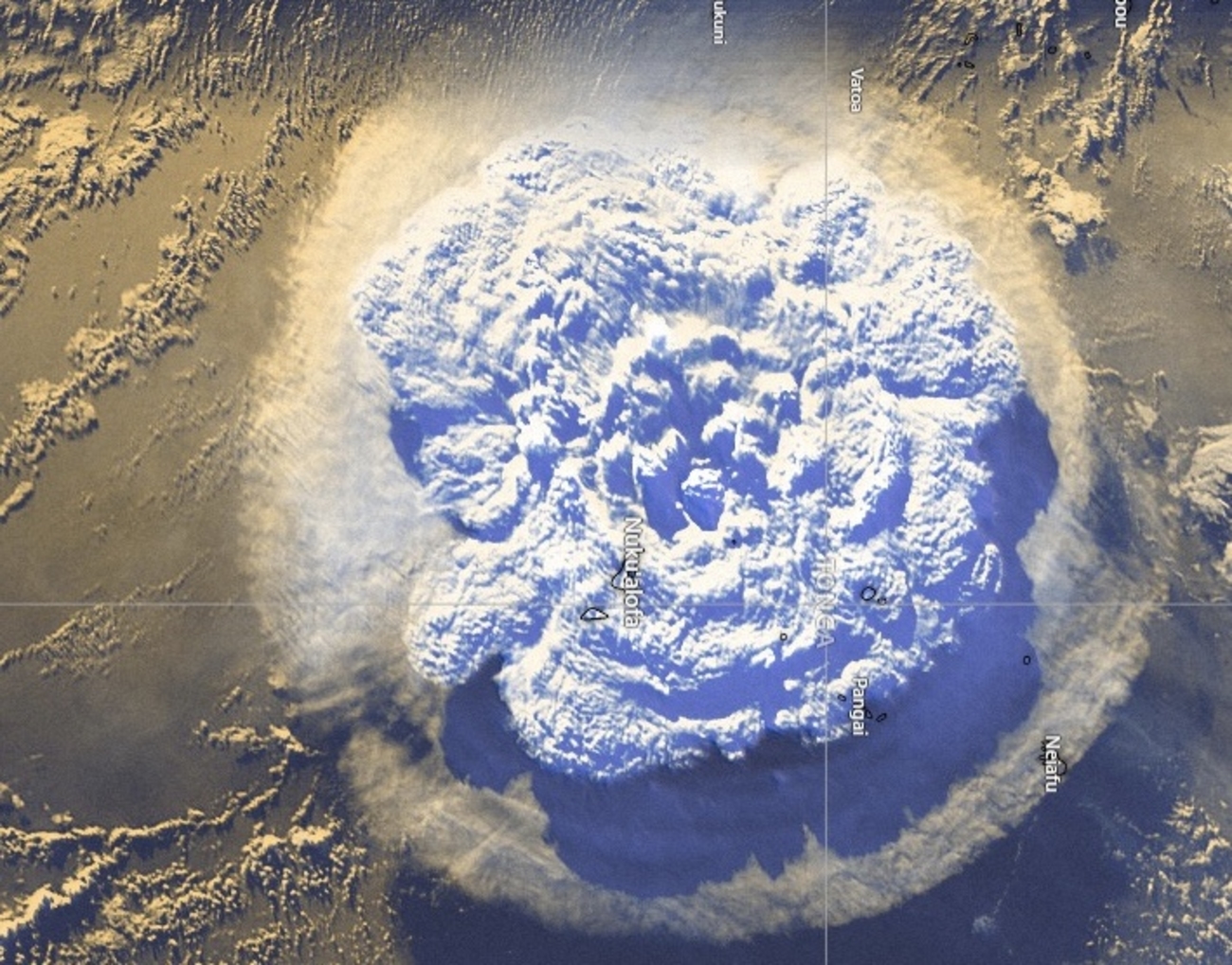 <span class="entry-title-primary">Erupção gigante de vulcão traz tsunami e imagens de satélite  jamais vistas</span> <h2 class="entry-subtitle">Hunga Tonga-Hunga Haʻapai explodiu de forma massiva no começo deste sábado com tsunami e onda de choque sentida em vários países</h2>