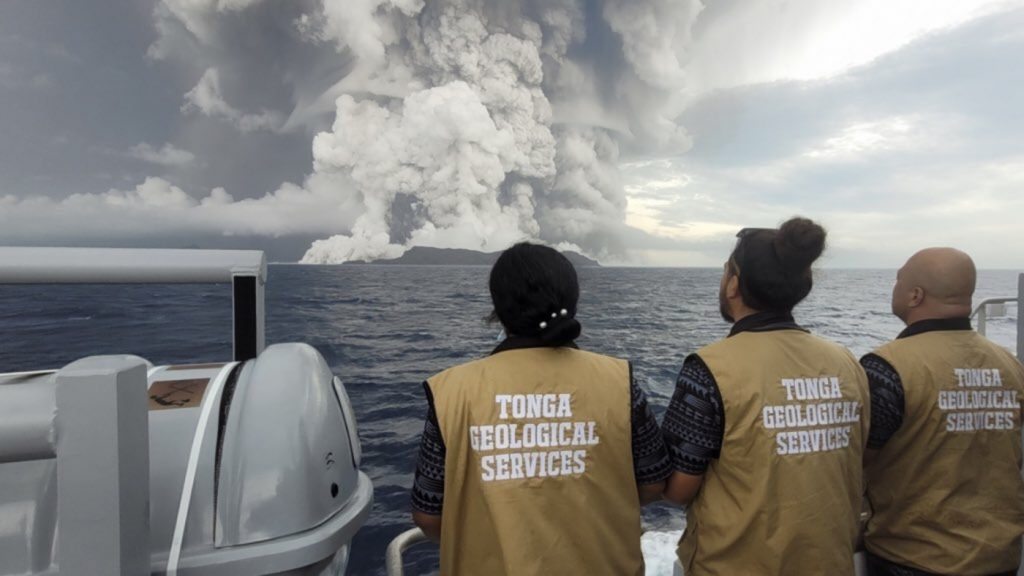 Cientistas consideram resfriamento no Hemisfério Sul pelo vulcão de Tonga