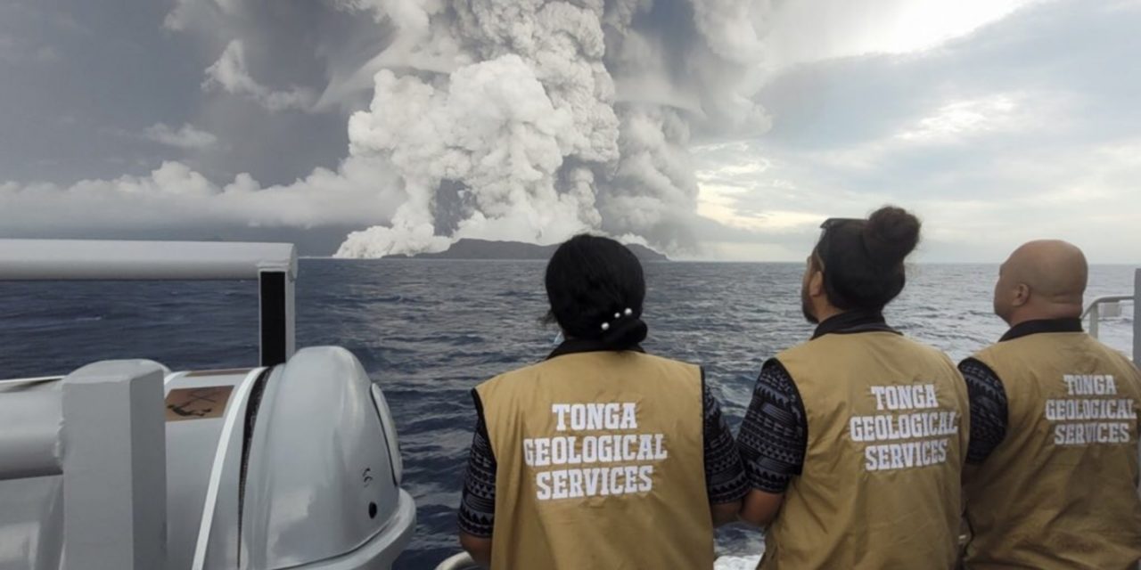 <span class="entry-title-primary">Cientistas consideram resfriamento no Hemisfério Sul pelo vulcão de Tonga</span> <h2 class="entry-subtitle">Grandes erupções vulcânicas são capazes de interferir no clima planetário por anos com graves consequências humanas e econômicas </h2>
