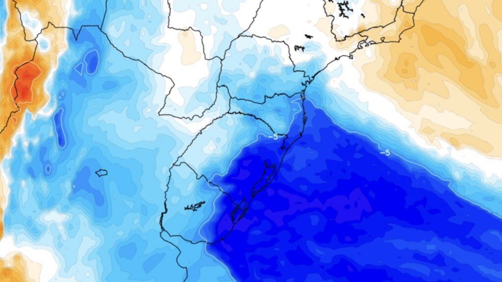 Massa de ar frio vai acabar com a onda de calor e trazer o esperado alívio