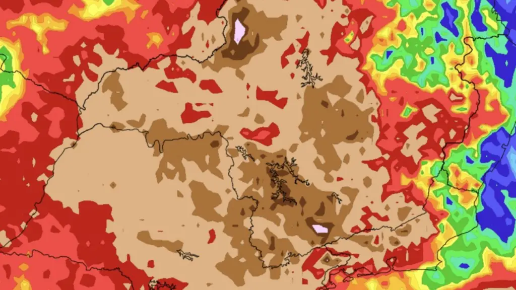 Frente fria vai aumentar a chuva com transtornos no Sudeste do Brasil