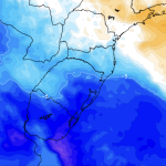 Veja a incrível diferença de temperatura de ontem para hoje