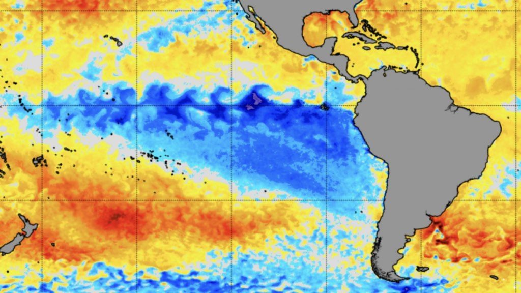 La Niña segue perdendo força até o começo do outono de 2022