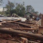 Risco de novos temporais após vendavais de até 100 km/h e estragos