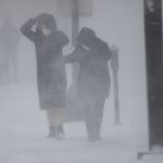 Ciclone bomba, vento com força de furacão e poderosa nevasca nos EUA