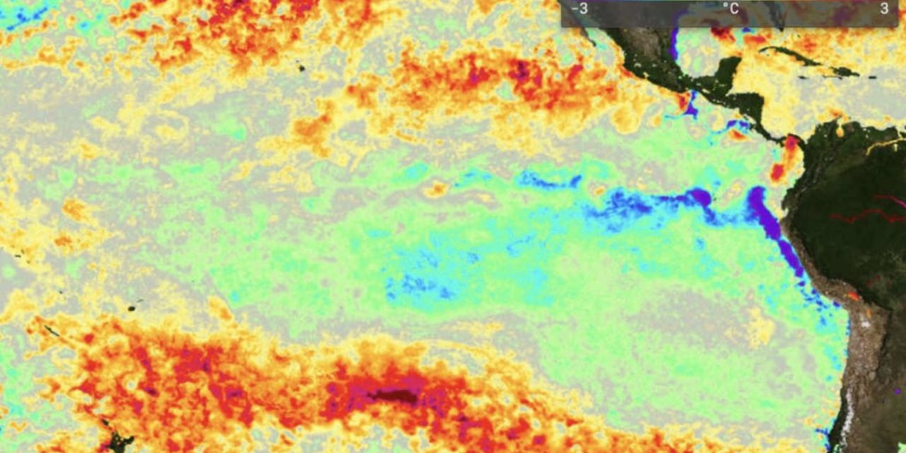 <span class="entry-title-primary">Pacífico Leste atinge máximo de resfriamento com a La Niña</span> <h2 class="entry-subtitle">Anomalia de temperatura da superfície do mar é a mais negativa no Pacífico Leste neste evento de La Niña e iguala valor de dezembro </h2>