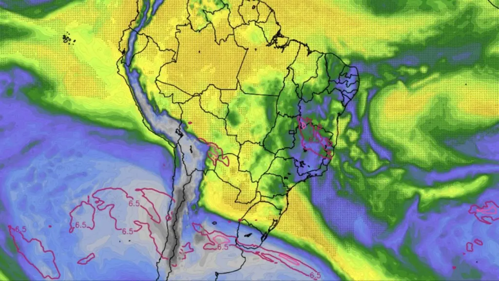 Rio voador da Amazônia chegará ao Sul do Brasil com aumento da chuva