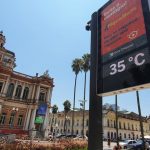 Frente fria derrubou a temperatura com grande variação térmica