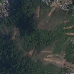 Satélites registram a extensão do desastre em Petrópolis