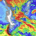 Previsão do tempo – Tendência de chuva para sete dias (25/02/2022)