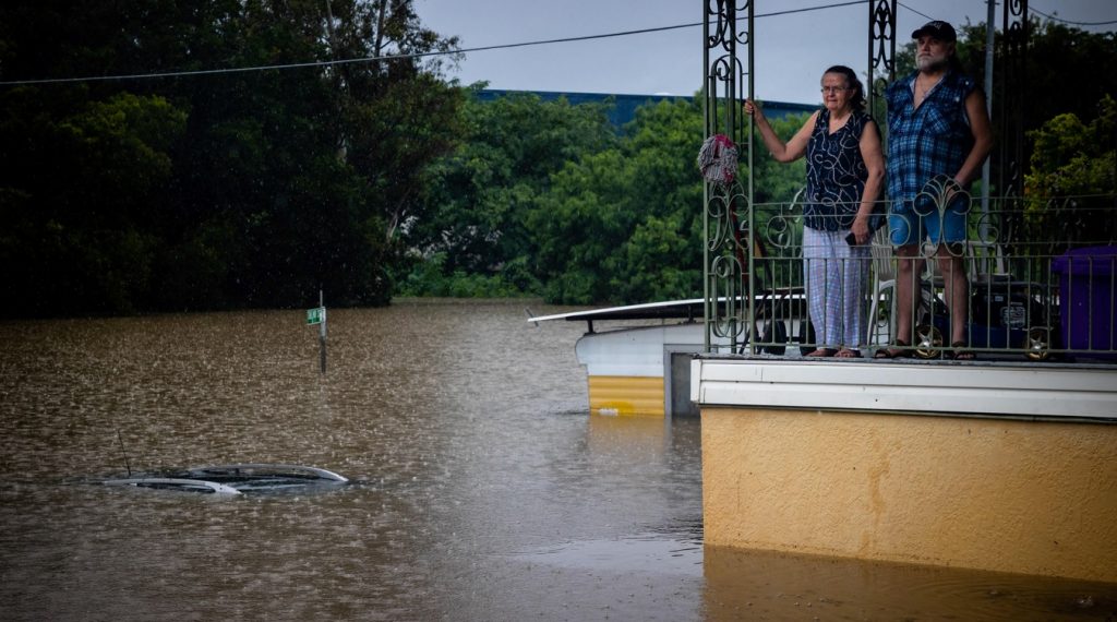 Chuva recorde causa graves inundações na Austrália